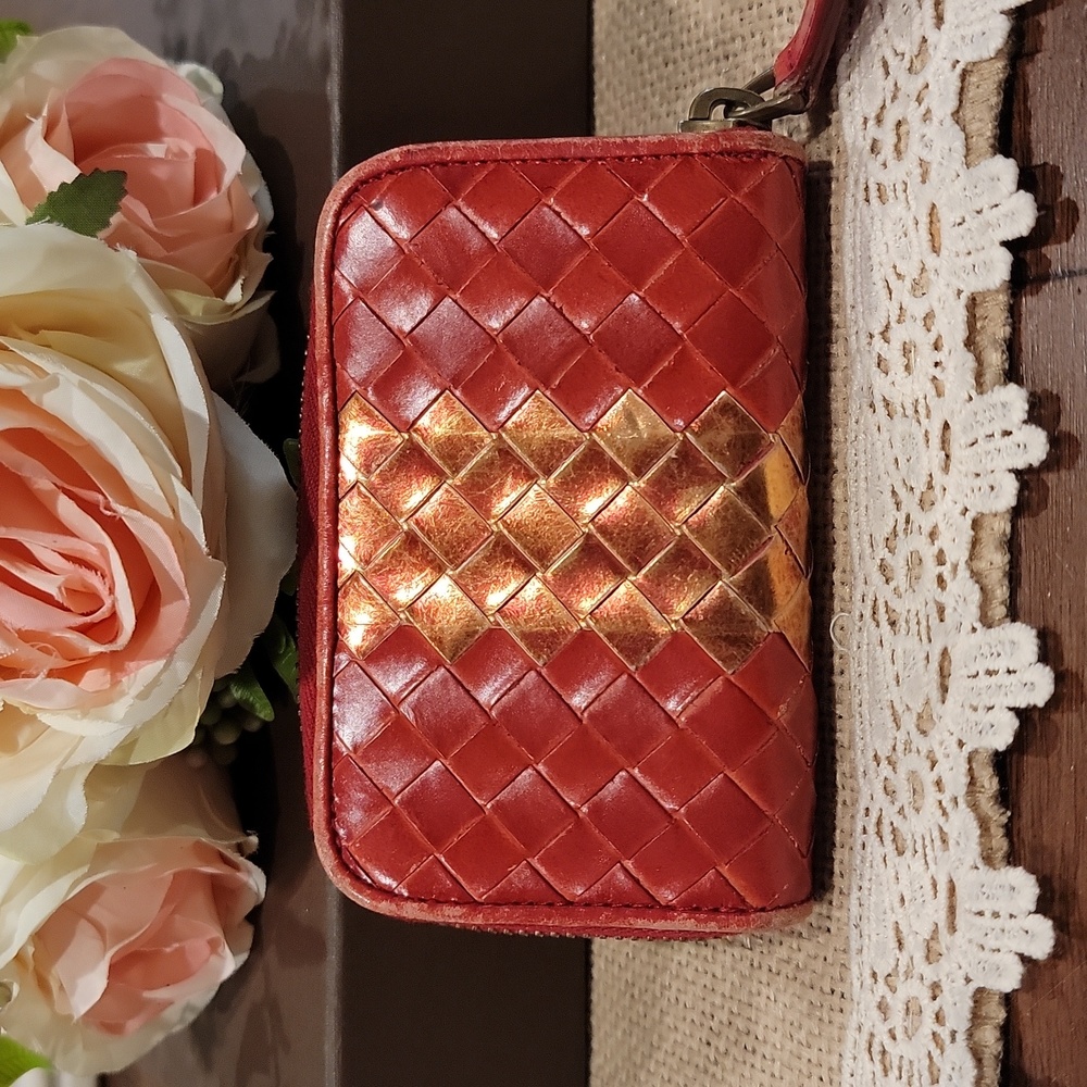 Authentic Bottega Veneta card wallet